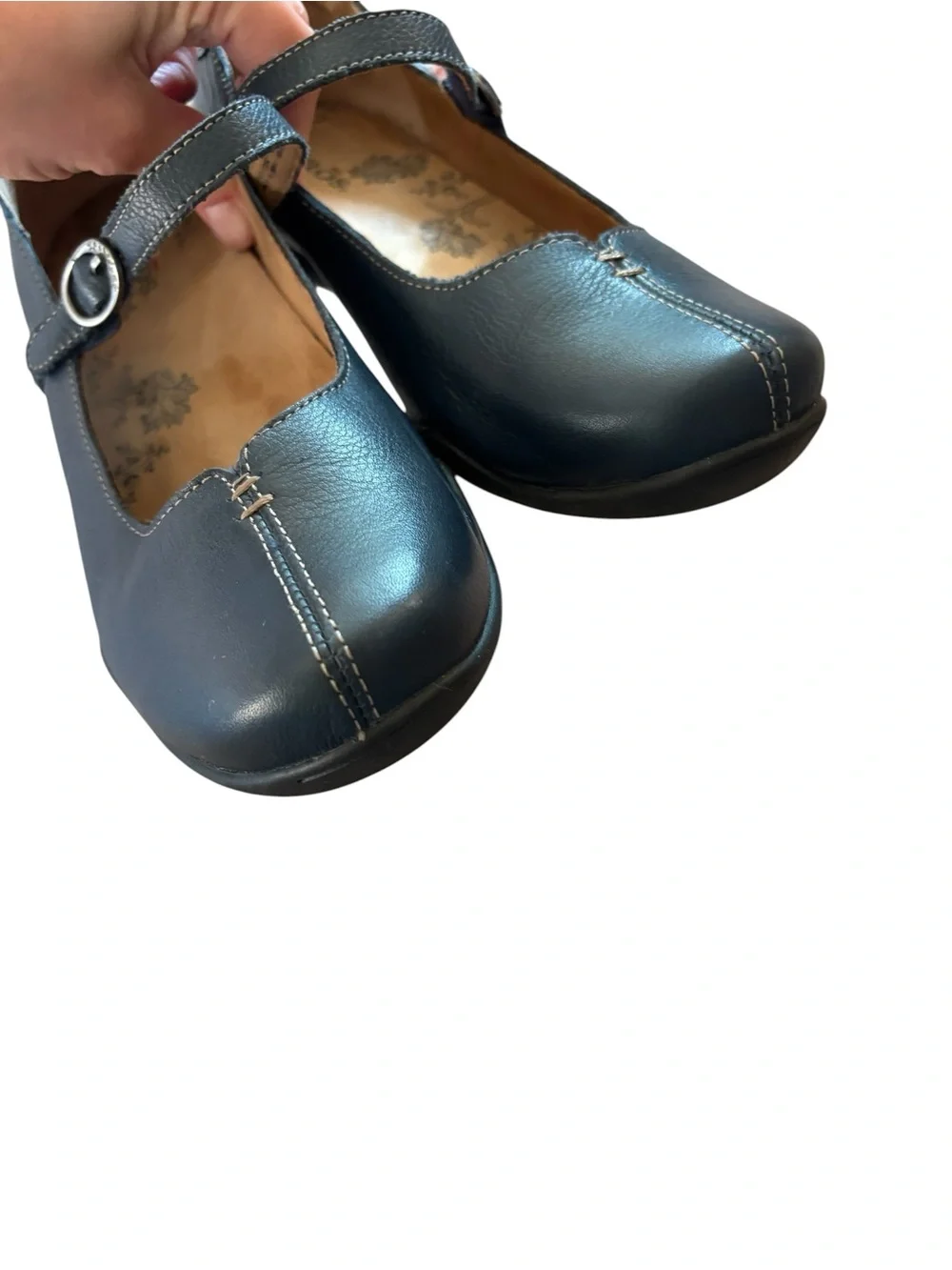 Taos Ta Dah Mary Jane shoes dark blue 7.5
